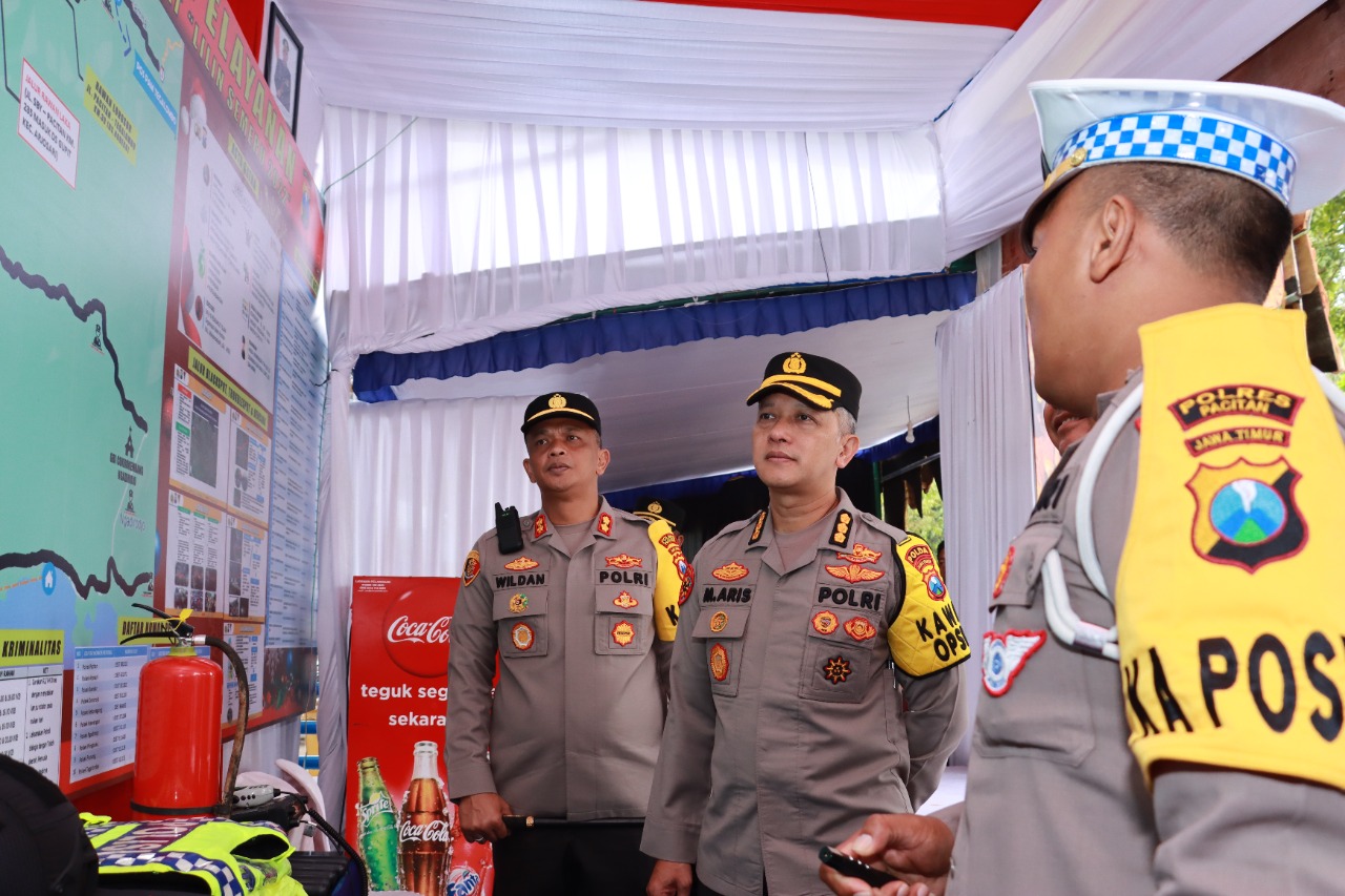Libur Nataru, Irwasda Polda Jatim Ingatkan Tiga Kerawanan di Pacitan yang Harus Diperhatikan