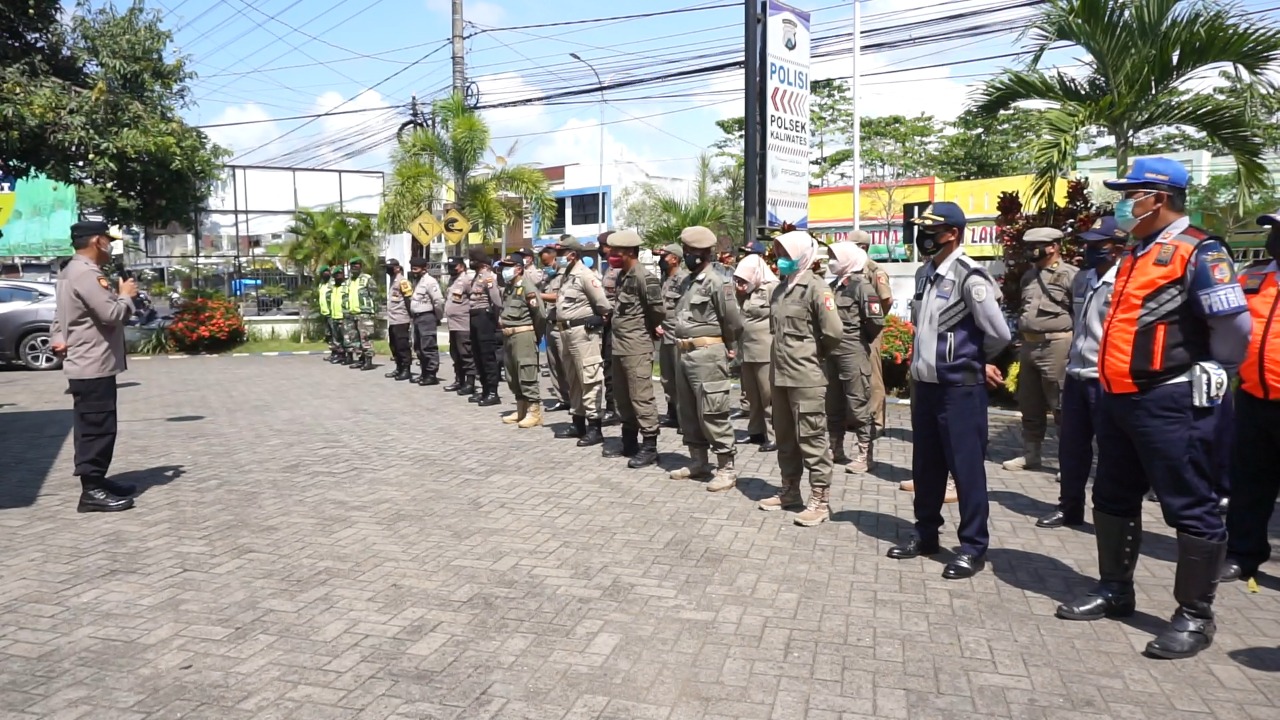Polres Jember Bersama TNI dan Pol PP Gelar Patroli Rutin Jelang Tahun Politik