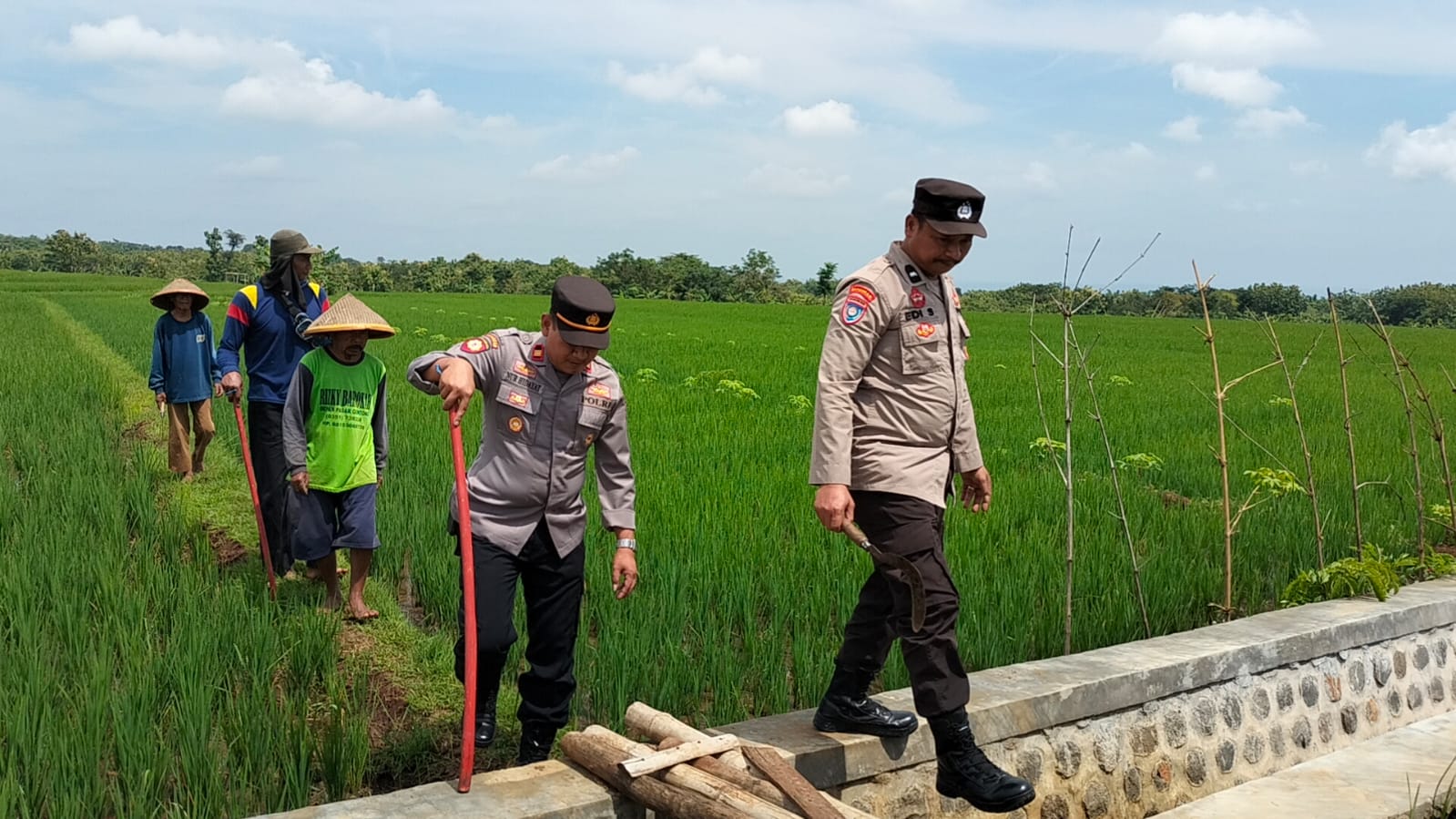 Bhatarling Ngawi Ajak Petani Dukung Ketahanan Pangan Dengan Cara Aman
