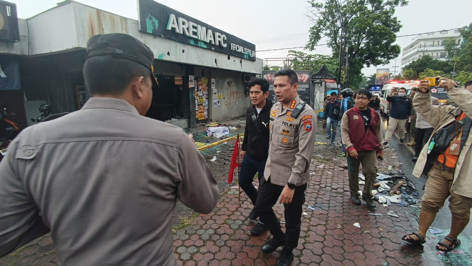 Polisi Tetapkan Tujuh Orang Tersangka Aksi Pengrusakan di Kantor Arema FC Malang