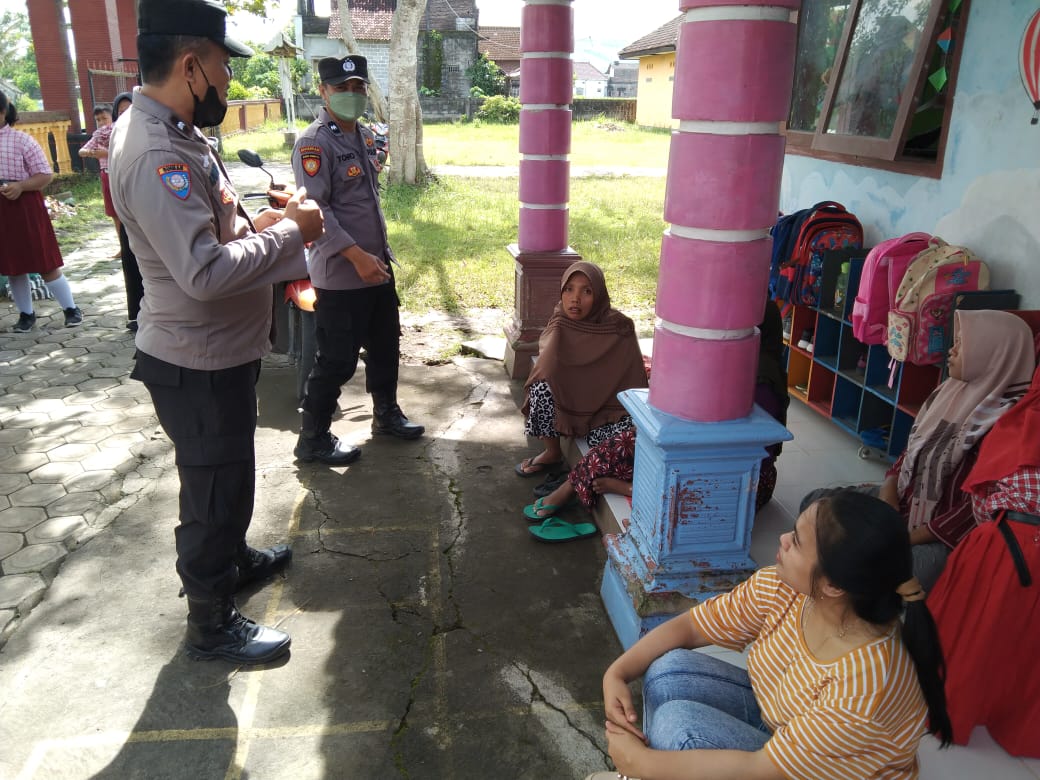 Polres Tulungagung Terjunkan Bhabinkamtibmas ke Sekolah, Tangkal Kabar Hoax Terkait Penculikan Anak