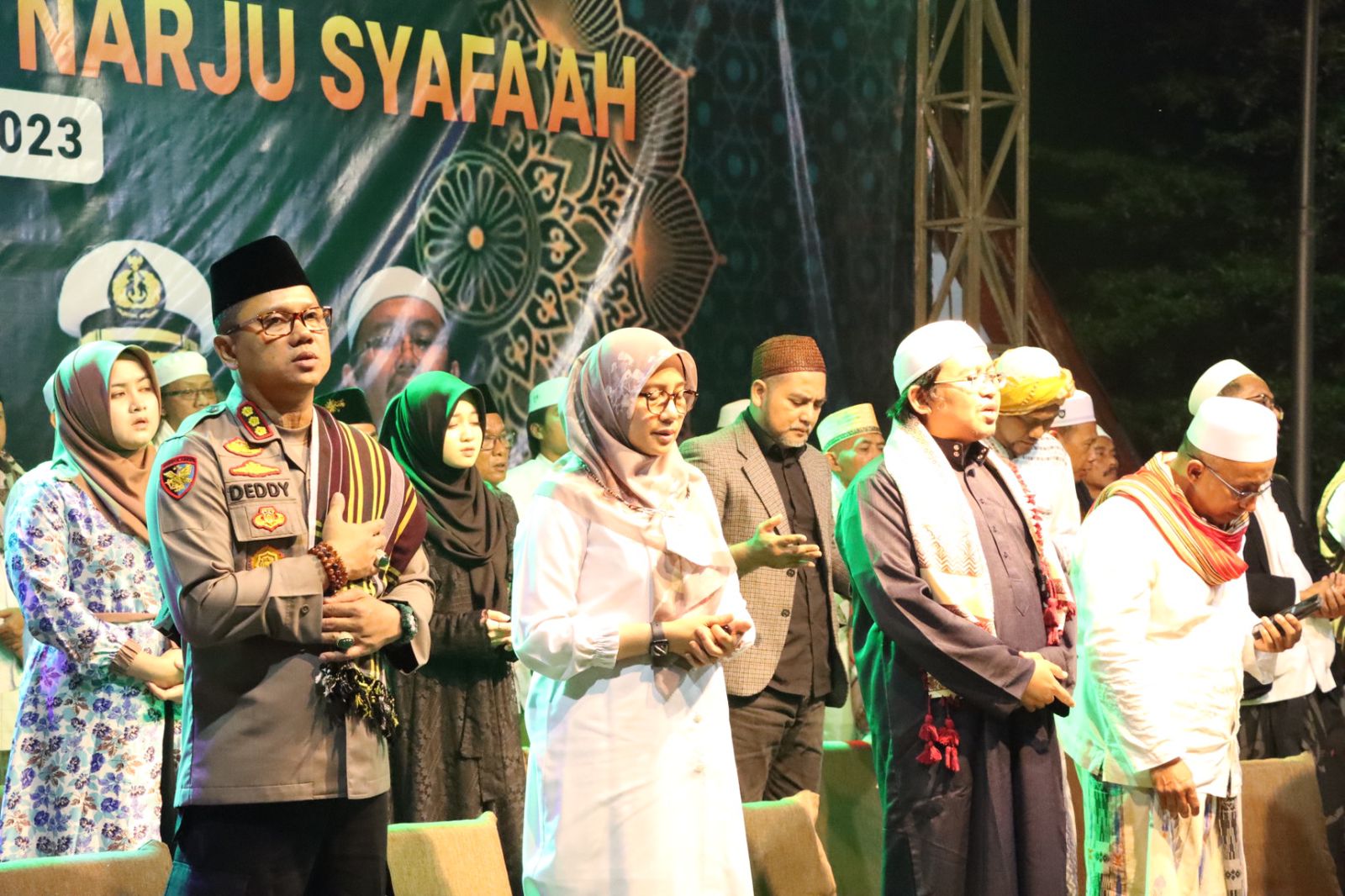 Polresta Banyuwangi Gelar Sholawat Bersama dan Santuni 525 Yatim