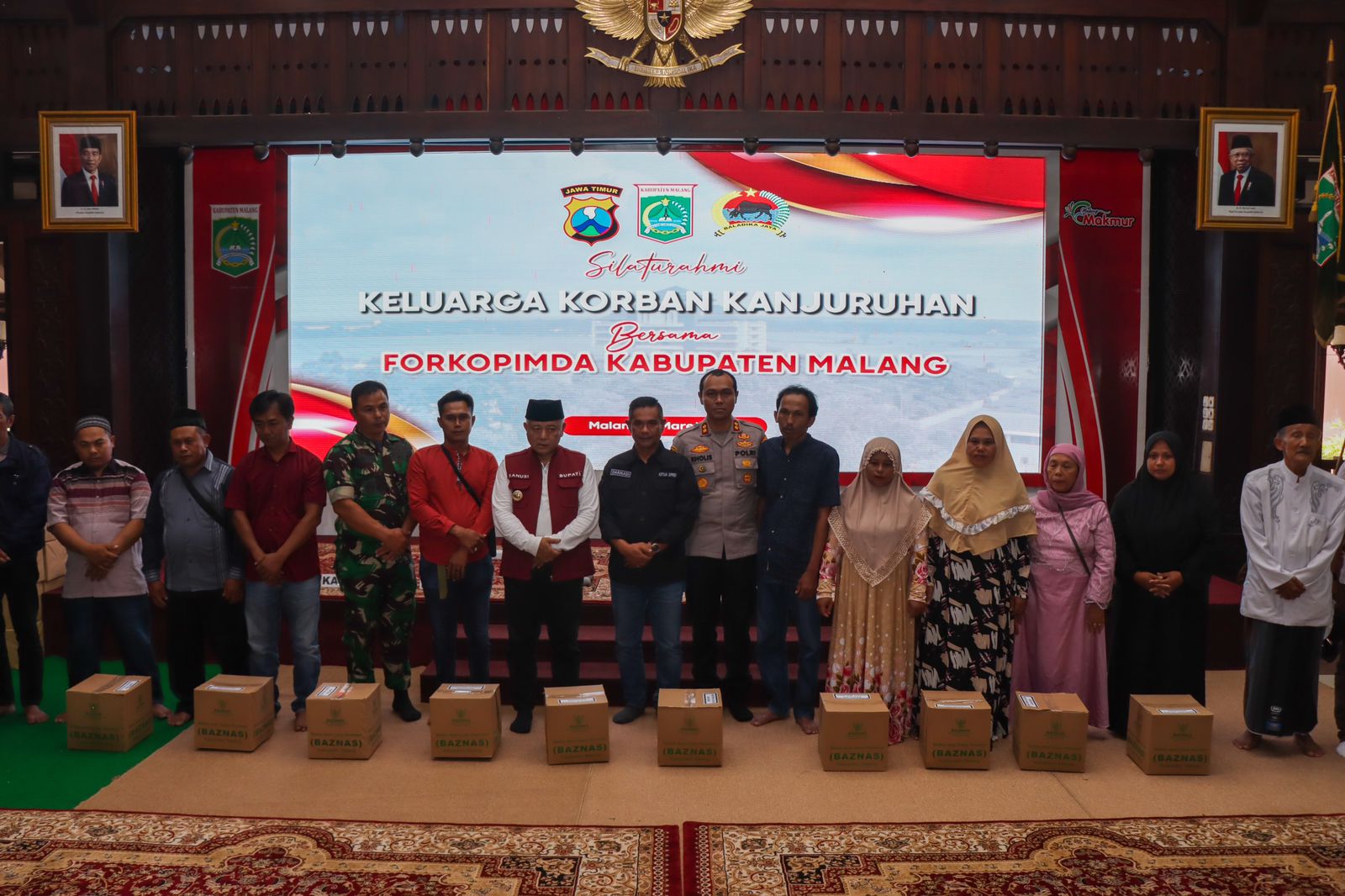 Polres Malang Bersama Forkopimda Gelar Silaturahmi, Fasilitasi Kebutuhan Keluarga Korban Kanjuruhan