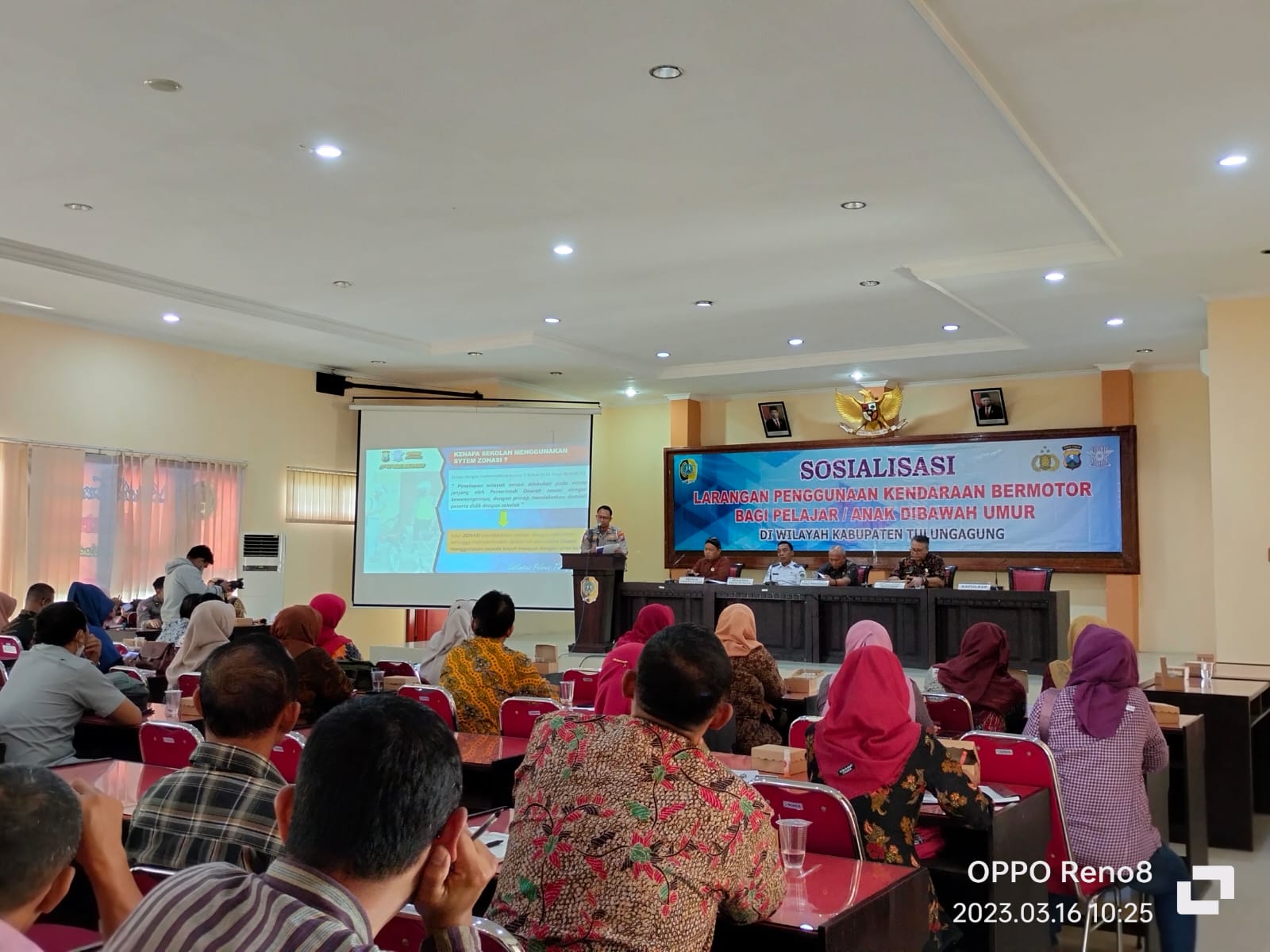 Polres Tulungagung Gandeng Dinas Pendidikan Sosialisasikan Kamseltibcar Lantas