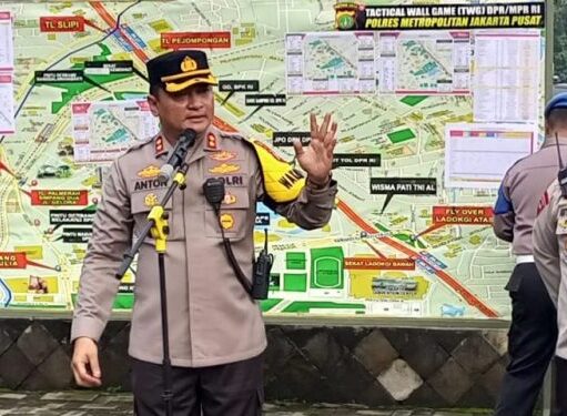 Amankan Aksi Demo di Depan Gedung DPR/MPR RI, Polri Kerahkan 1.621 Personel Gabungan