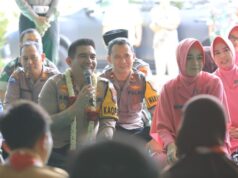 Taburkan Kebaikan di Bulan Suci Ramadhan Polres Madiun dan Bhayangkari Gelar Baksos