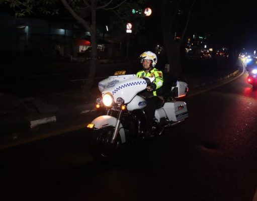 Cegah Tindak Kejahatan Jalanan, Kapolres Metro Depok Terjun Langsung Pimpin Kegiatan Patroli Gabungan