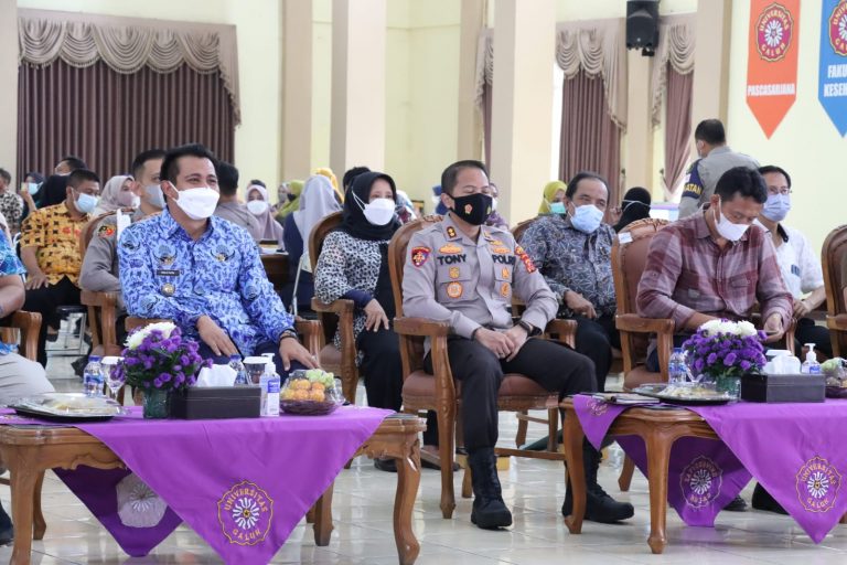 Kapolres CIamis Bersama Wakil Bupati Ciamis Tinjau Akselerasi Percepatan Vaksinasi Covid-19