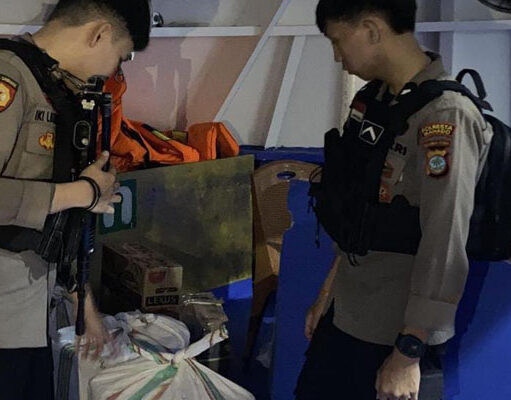 Polresta Manado Gagalkan Penyelundupan Ratusan Liter Cap Tikus di Pelabuhan Manado