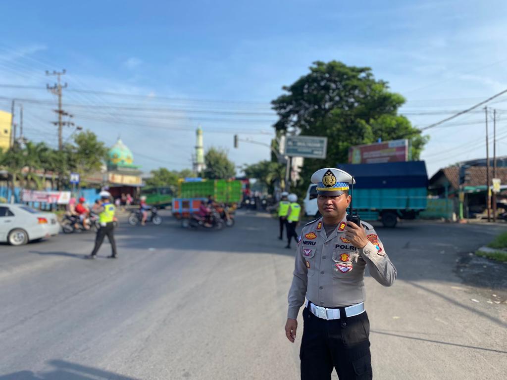 Prediksi Puncak Arus Mudik, Satlantas Polresta Mojokerto Sudah Siapkan Rekayasa Lantas