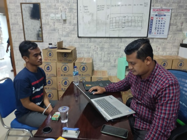 Nekat Bawa Kabur Motor Teman, Pria Mojokerto Berhasil Dibekuk Polisi