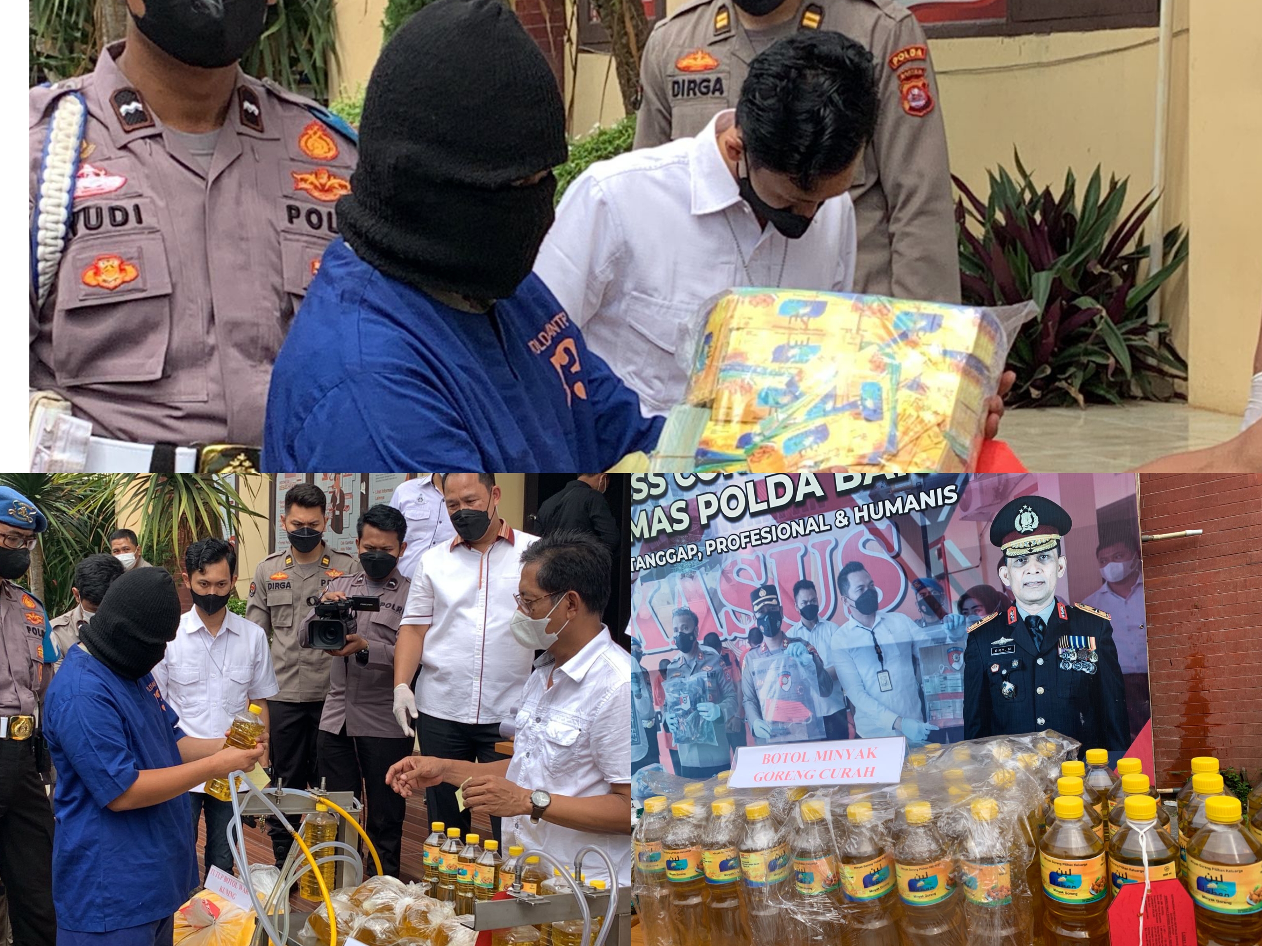 Polda Banten Update Perkembangan Kasus Mafia Migor Curah Kemasan