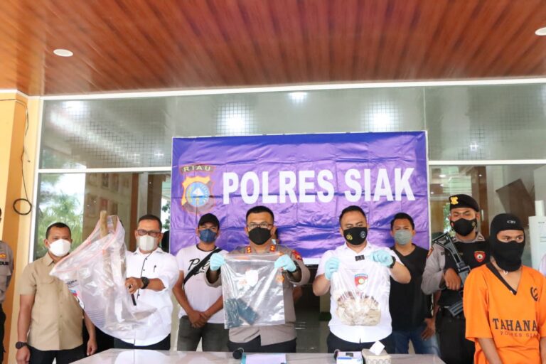 Polisi Berhasil Tangkap Pelaku Pembunuhan Sadis di Siak, Dalam Hitungan Jam.