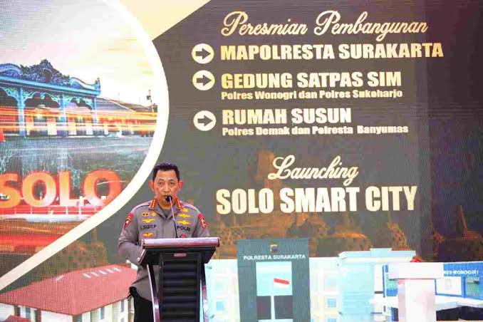 Kapolri Resmikan Solo Smart City : Jadi Role Model Untuk Kota Lain