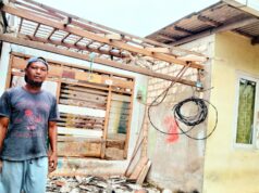 Duka Nestapa di Hari Raya Idul Fitri, Atap Rumah Warga Curug Bojongsari Ambruk