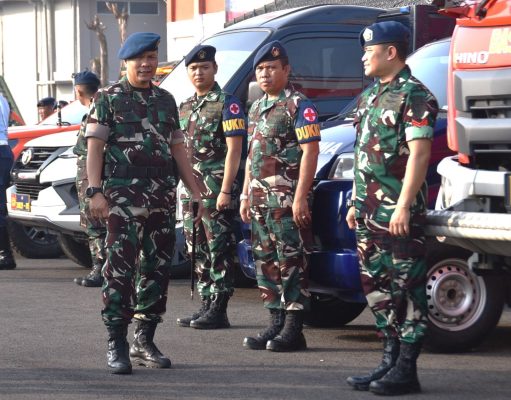 Lanud Husein Sastranegara Gelar Apel Kesiapsiagaan Bencana Alam