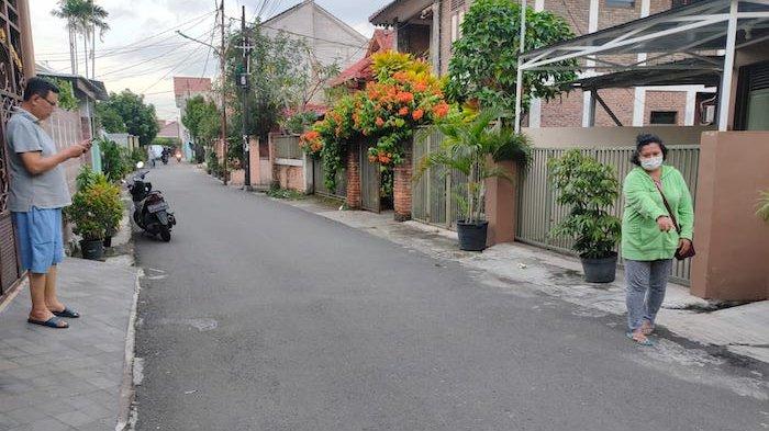 Olah TKP Kasus Penjambretan Di Kebon Jeruk Jakarta Barat, Polisi Buru Pelaku