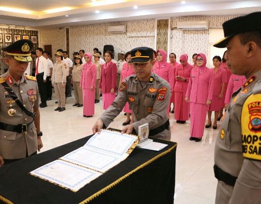 Kapolda Sulut Lantik Brigjen Pol Bahagia Dachi Menjadi Wakapolda