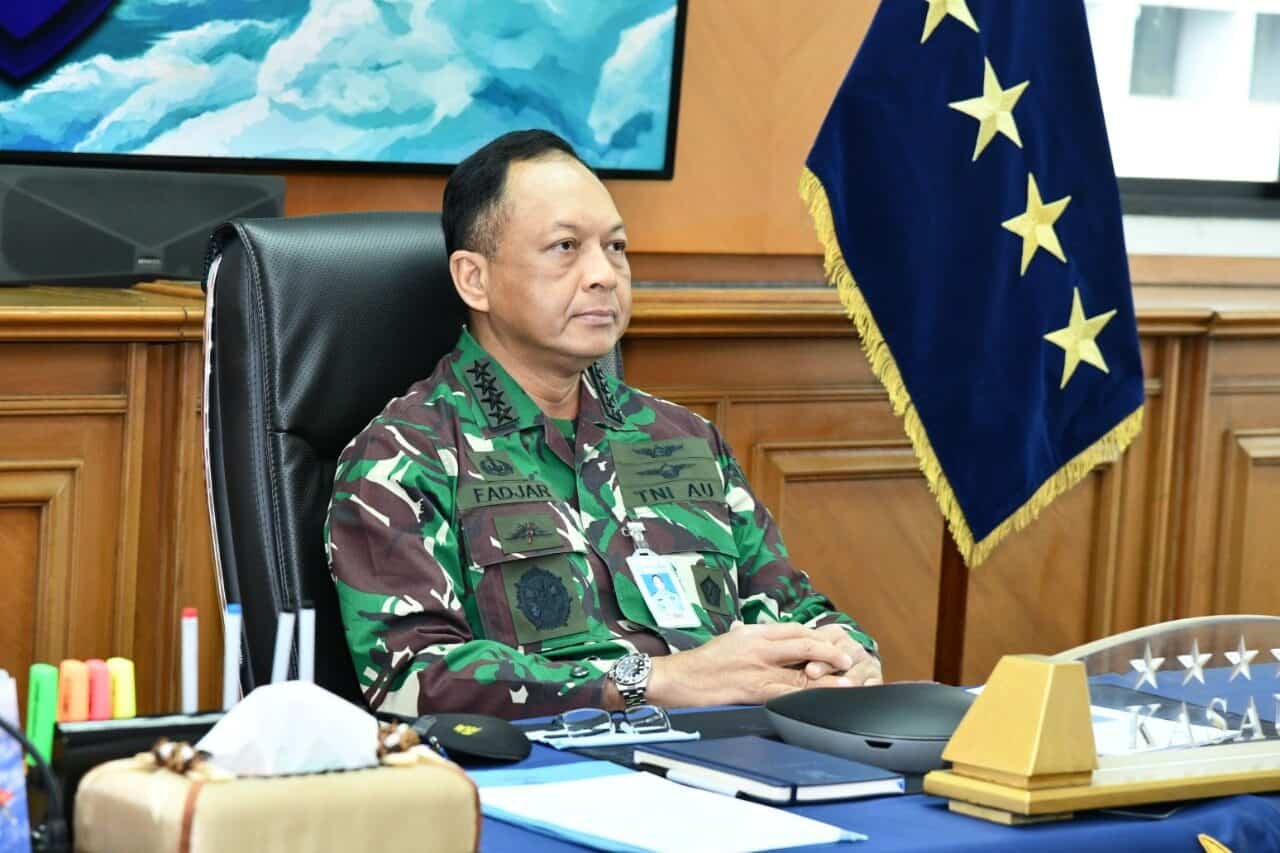 Kasau Ganti Danlanud beserta Dansatpom Lanud JA Dimara, Merauke