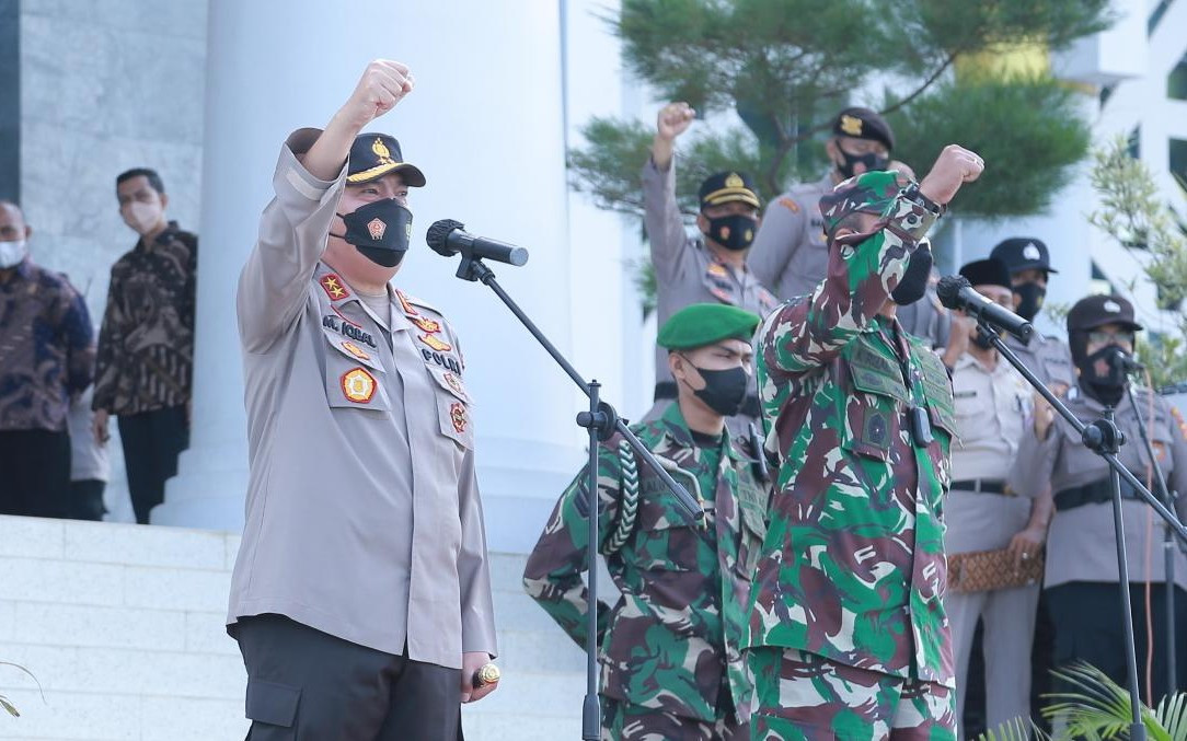 Kemenkes Apresiasi Polda NTB Atas Capaian Target Vaksinasi yang Fantastis di Lombok Tengah