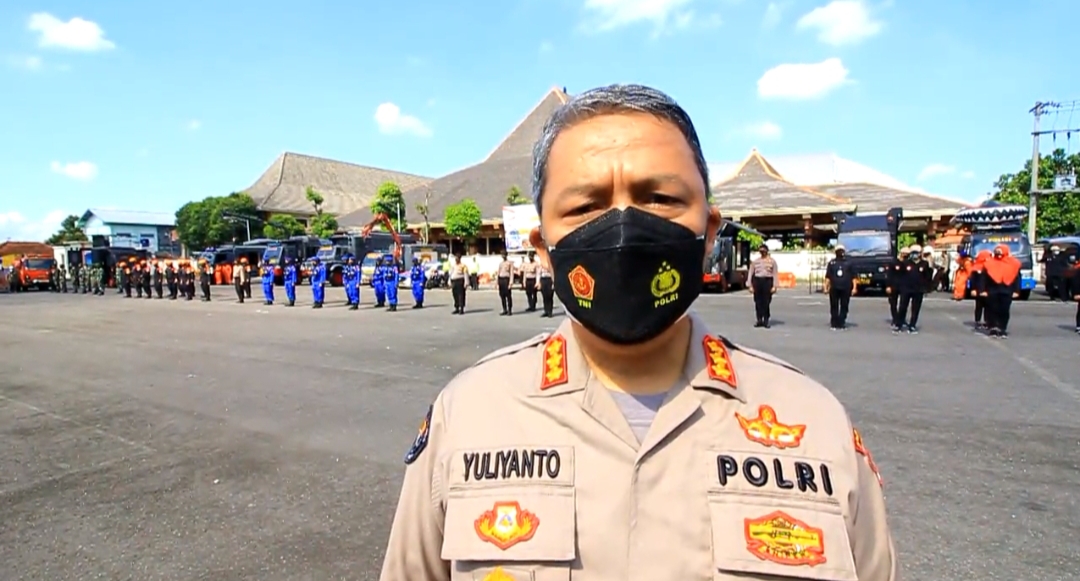 SIARAN PERS POLDA DIY: GELAR APEL KESIAPSIAGAAN ANTISIPASI BENCANA ALAM