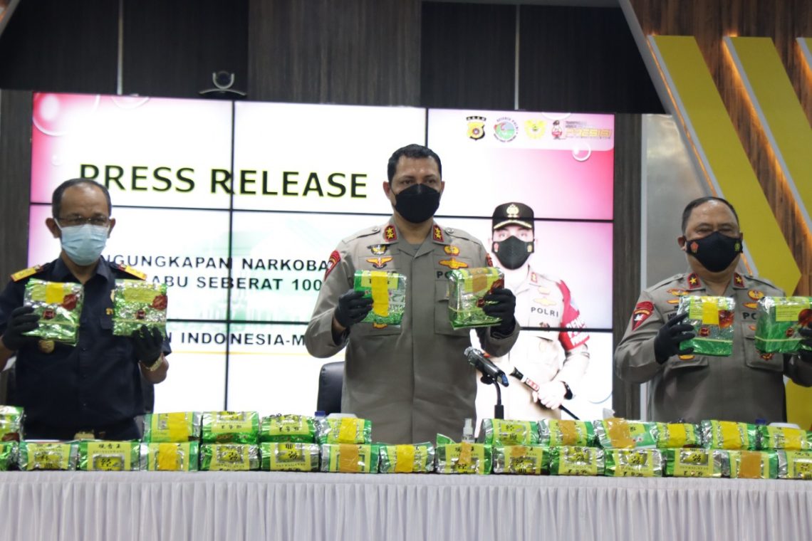 Sabu 100 Kg Digagalkan, Polri Selamatkan 500 Ribu Generasi Indonesia