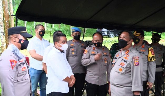 Kapolda Jabar Tinjau Lahan Untuk Pembangunan Mako Batalyon D Brimob Polda Jawa Barat