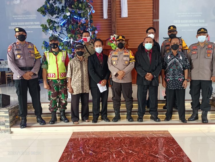 Ops Lilin Candi 2021, Wakapolres Brebes cek Sejumlah Gereja