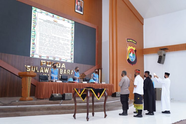 Wujudkan Budaya Bebas KKN, Ini Langkah Polda Sulbar Dalam Seleksi Penerimaan SIP