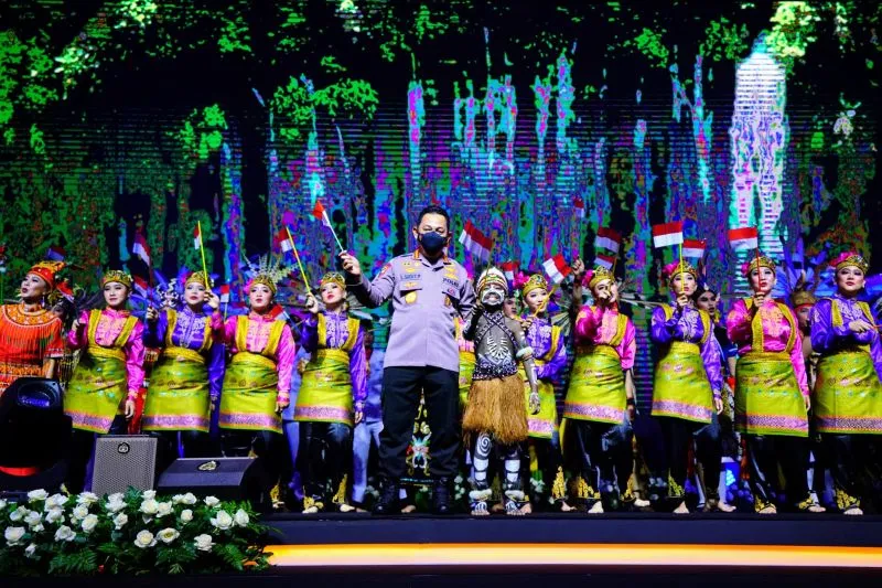 Hadiri Malam Kreasi, Kapolri Tegaskan Polri Terbuka Terima Kritik