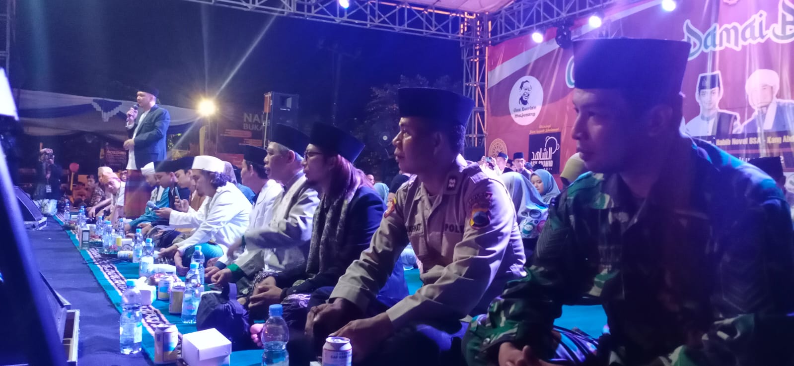 Lewati Pandemi, Majenang Damai Bersholawat