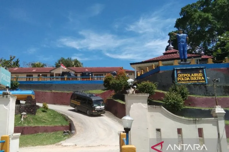 Gudang Penyimpanan Handak Mako Polairud Polda Sultra Meledak