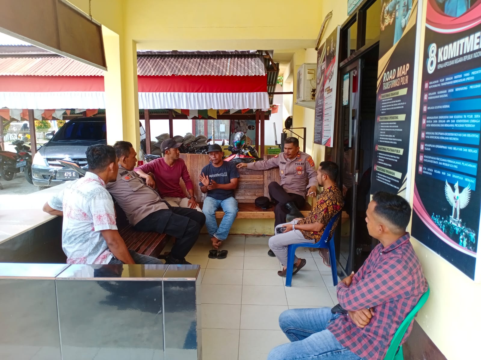 Jalin Sinergitas, Polsek Tanah Jambo Aye Gelar Silaturrahmi dengan Insan Pers