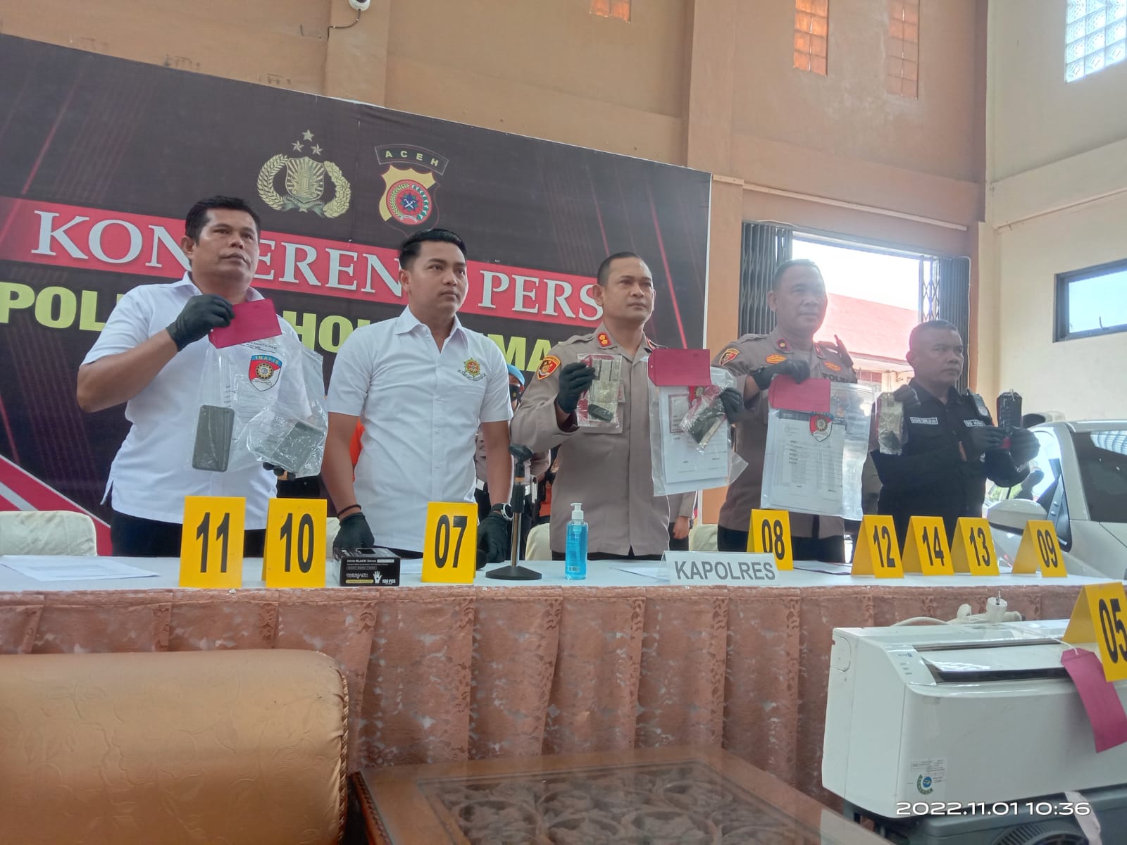 Polres Lhokseumawe Ungkap Penipuan Kelapa Sawit Bernilai Miliaran Rupiah