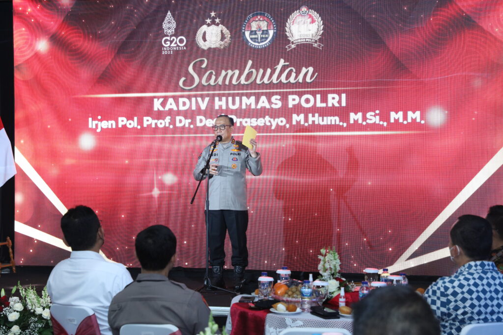Kadiv Humas Dorong Polisi Aktif Kerjasama dengan Masyarakat dan Media