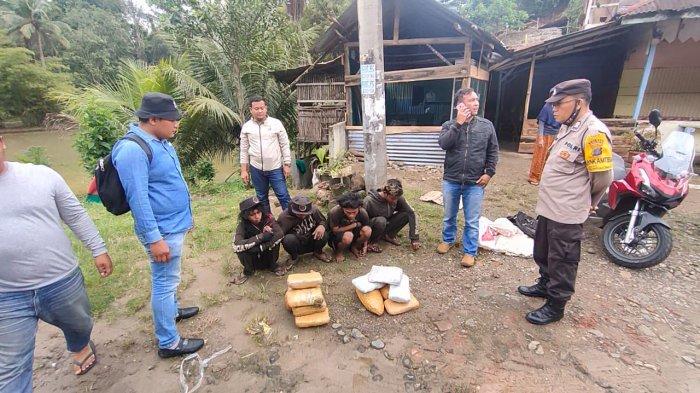 Polres Padangsidempuan Tangkap 6 Anak Punk Terlibat Jaringan Narkoba Antar Provinsi
