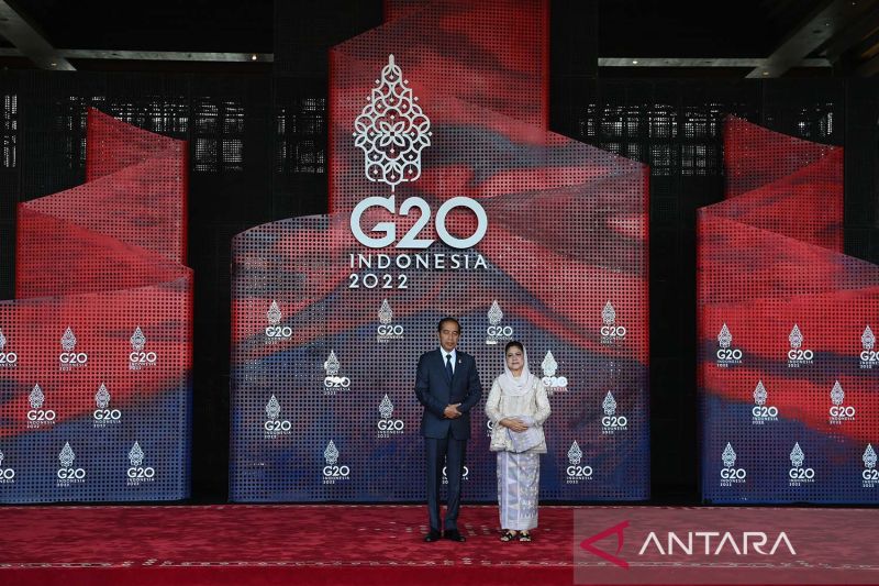 Berita Dalam Gambar: Presiden Joko Widodo Tiba di lokasi KTT G20 Indonesia