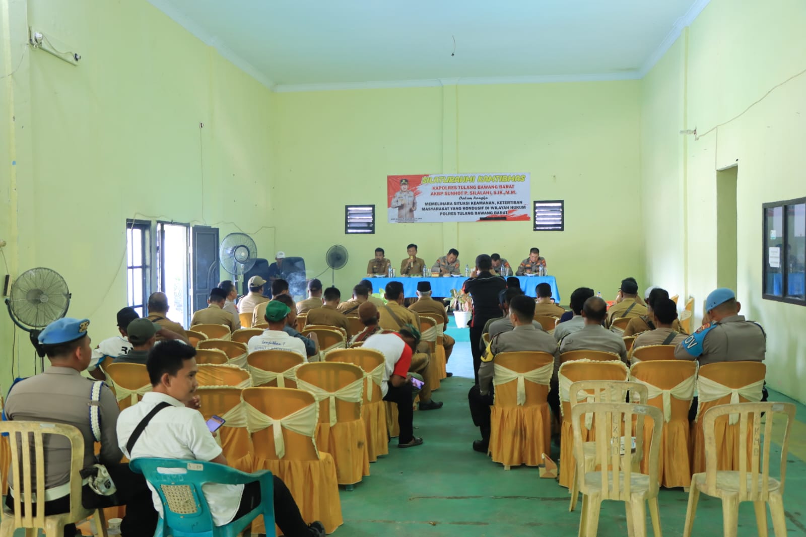 Jalin Silaturahmi Kamtibmas, Kapolres Tubaba Sambangi Tokoh Masyarakat