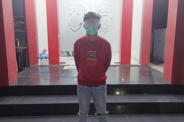 Tim Buser Polres Tomohon Amankan Pelaku Penganiayaan dengan Gunting di Kolongan