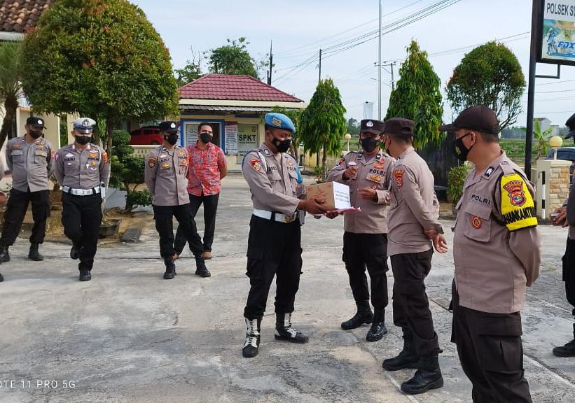 Polres Pringsewu Galang Dana Untuk Korban Gempa Cianjur
