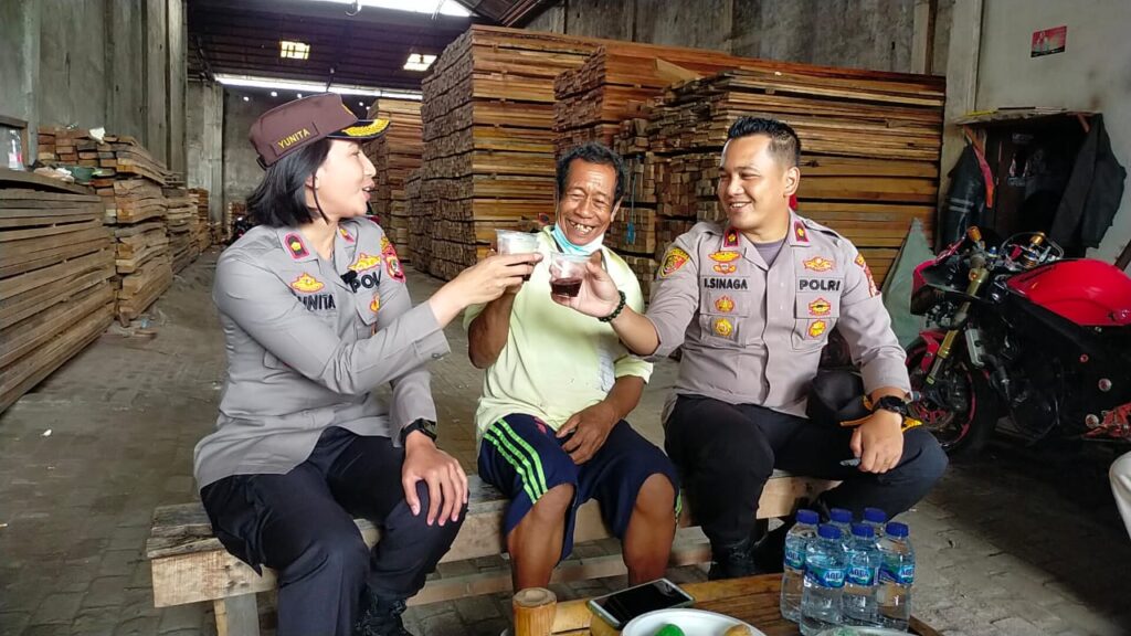 Polri Hadir Memberikan Rasa Aman dan Kehangatan Bagi Masyarakat