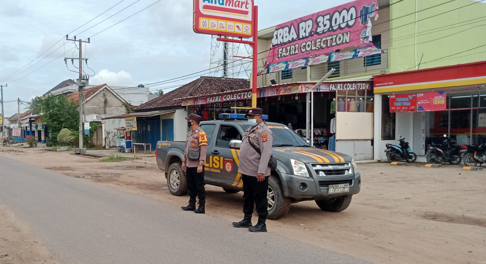 Cegah Gangguan Kamtibmas Hari Libur, Aiptu Hendra Patroli Cegah C3