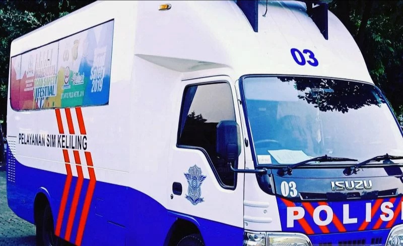 Jumat, Layanan SIM Keliling Tersedia di Lima Lokasi DKI Jakarta