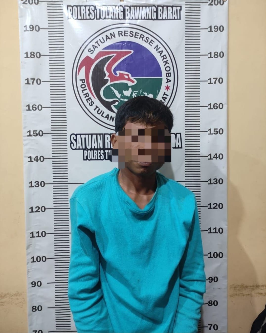 Seorang Buruh, Ditangkap Satres Narkoba Polres Tubaba Polda Lampung ini Penjelasannya”