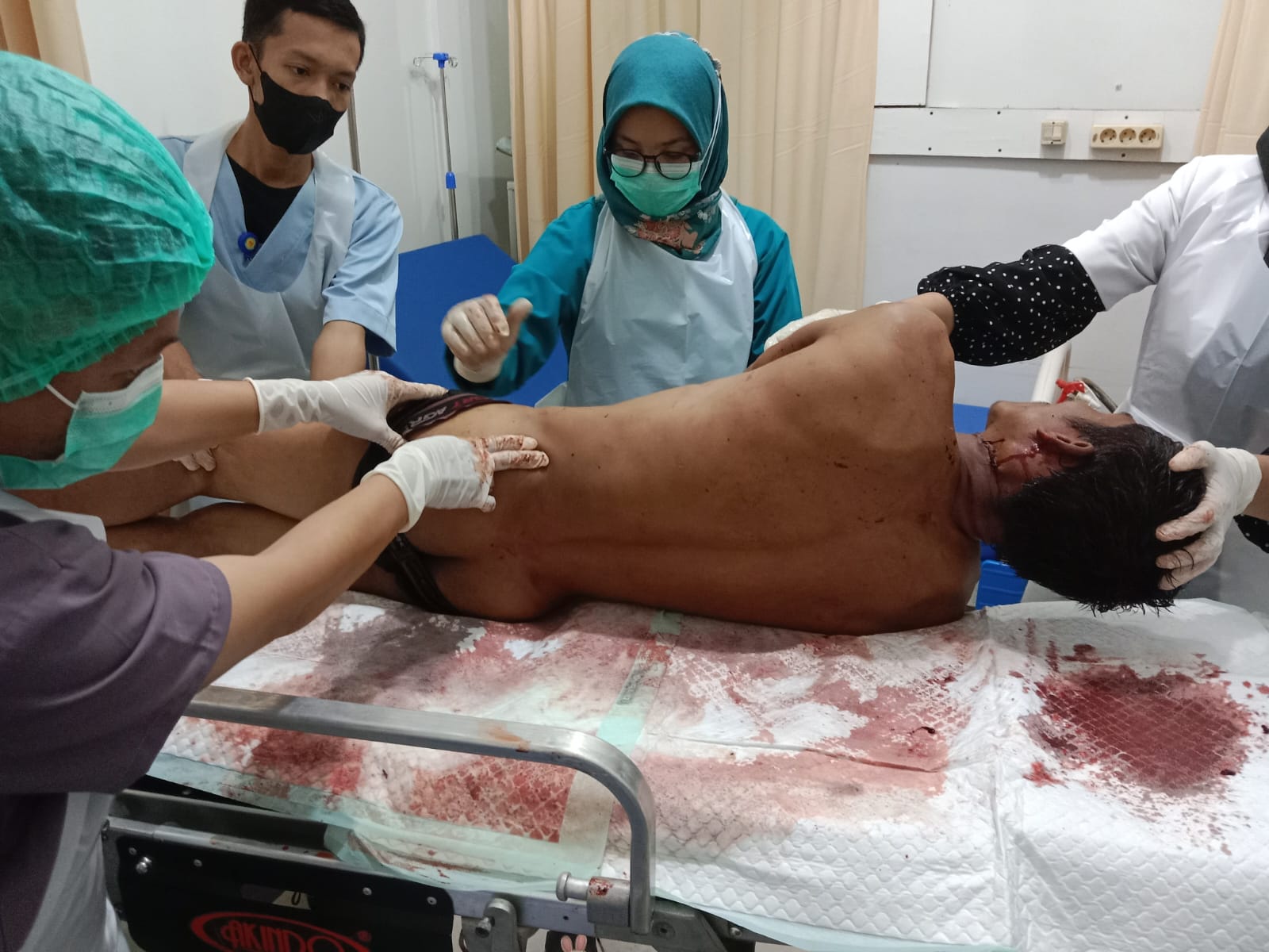 Hasil Olah TKP Polres Tubaba Tewasnya Warga Gunung Menanti Murni Bunuh Diri