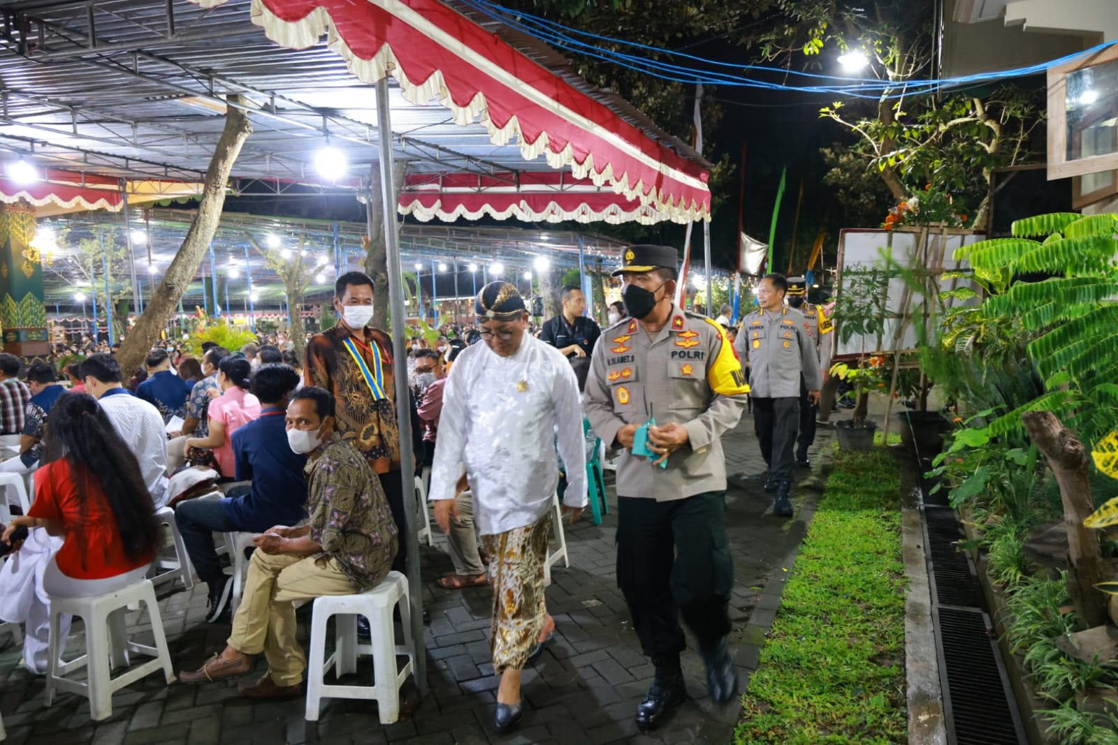 Wakapolda DIY Meninjau Pelaksanaan Pengamanan Malam Natal
