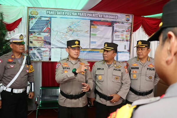 Tim Wasops Lilin 2022 Mabes Polri Sambangi Kotamobagu