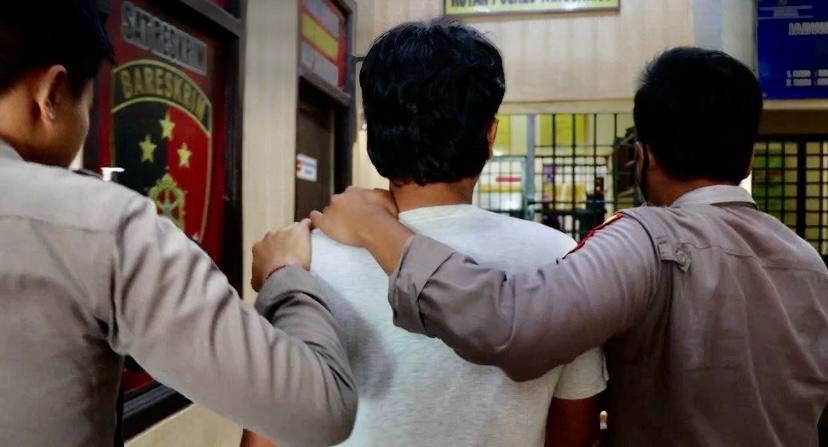 Tekab 308 Presisi Polres Tanggamus Tangkap Duda Pelaku Pencabulan Anak Dibawah Umur