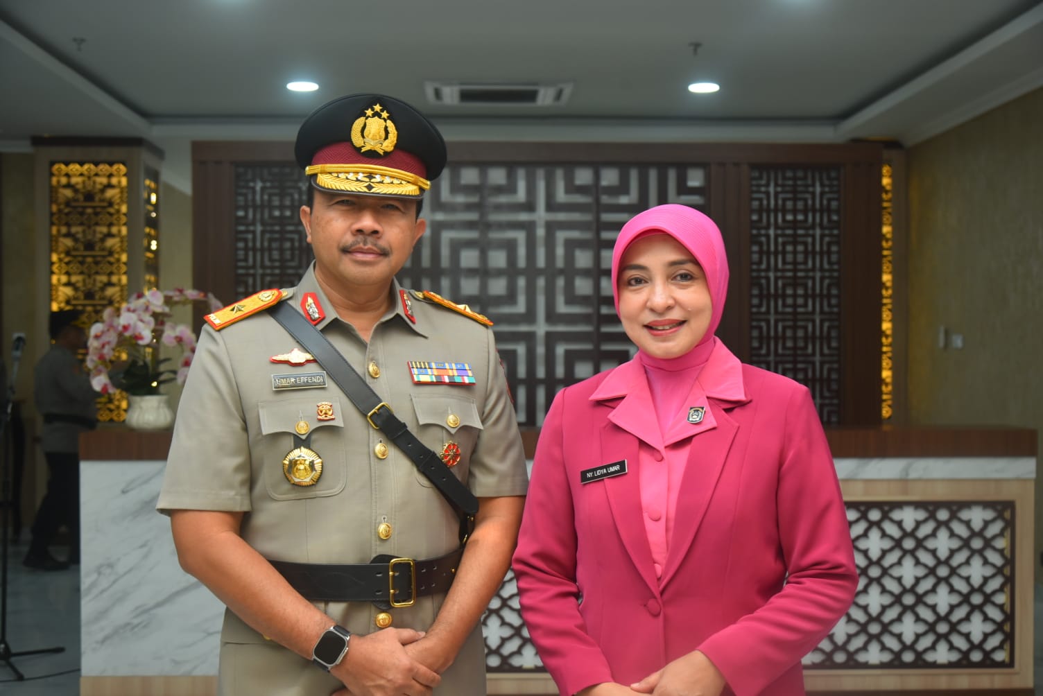 Brigjen Pol Umar Effendi, Resmi Menjabat Wakapolda Lampung