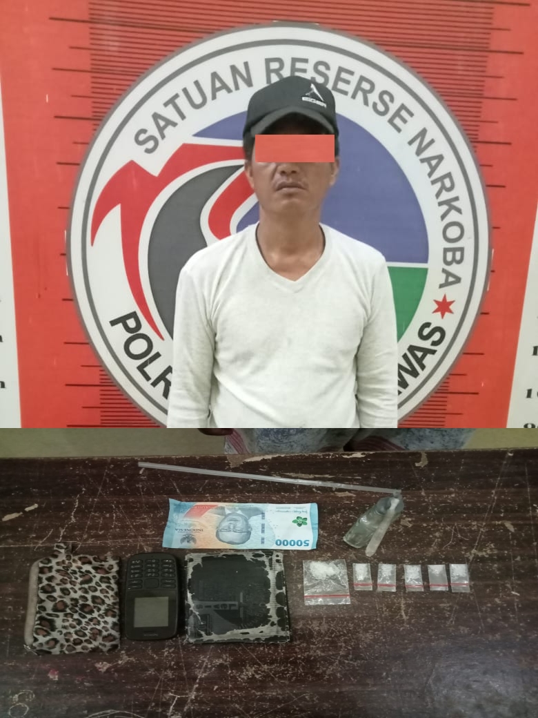 Sat Narkoba Polres Padang Lawas Menangkap Pengedar Narkoba Jenis Sabu